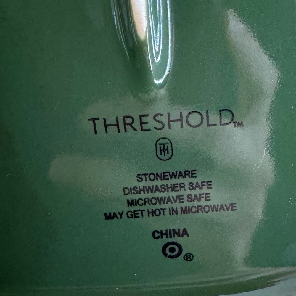 Threshold Green Christmas Tree Platter - Picture 3 of 3